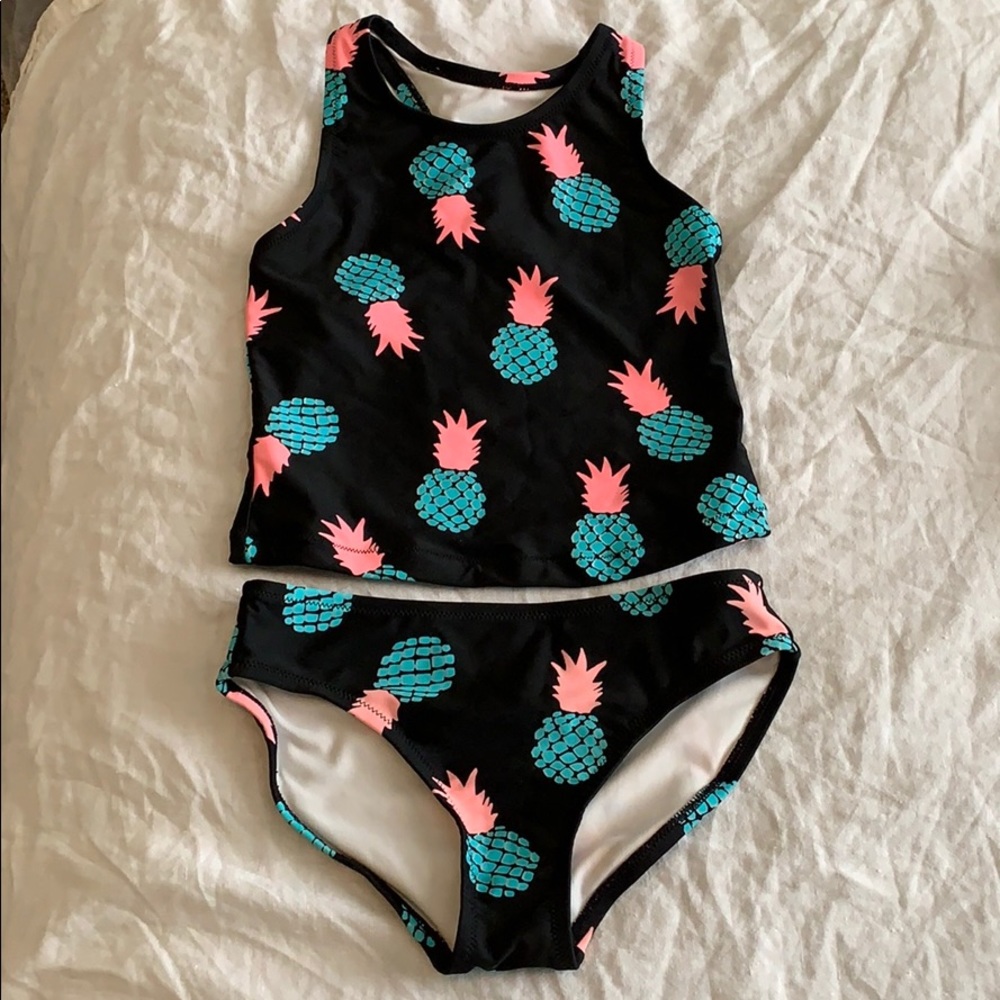 Girls Rockets of Awesome Tankini ~ size 8